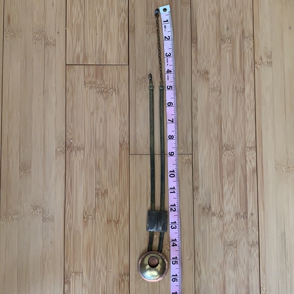 Artisan Marjorie BAER SF Metal Necklace Vintage - Picture 7 of 7